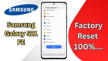 How To Factory Reset Samsung Galaxy S21 FE 2025 | Step-By-Step Guide to Wipe & Restore Phone Safely!