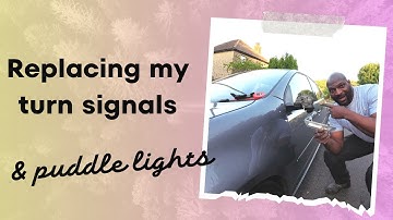 Mk5 Golf mirror turn signal & puddle light replacement