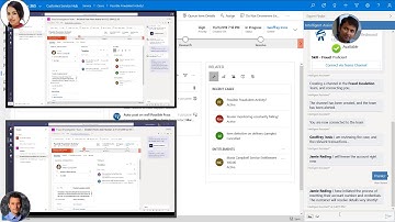 Real-time Swarming with Microsoft Teams and Dynamics 365
