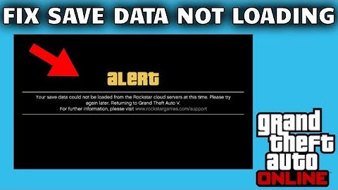 How to Fix Your Save Data could Not be loaded in GTA 5 Online on PS4