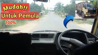 Cara Mudah Belajar Mengemudi Truk di Jalan Raya untuk Pemula.