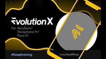 Install Evolution X 3.0 rom on Poco F1