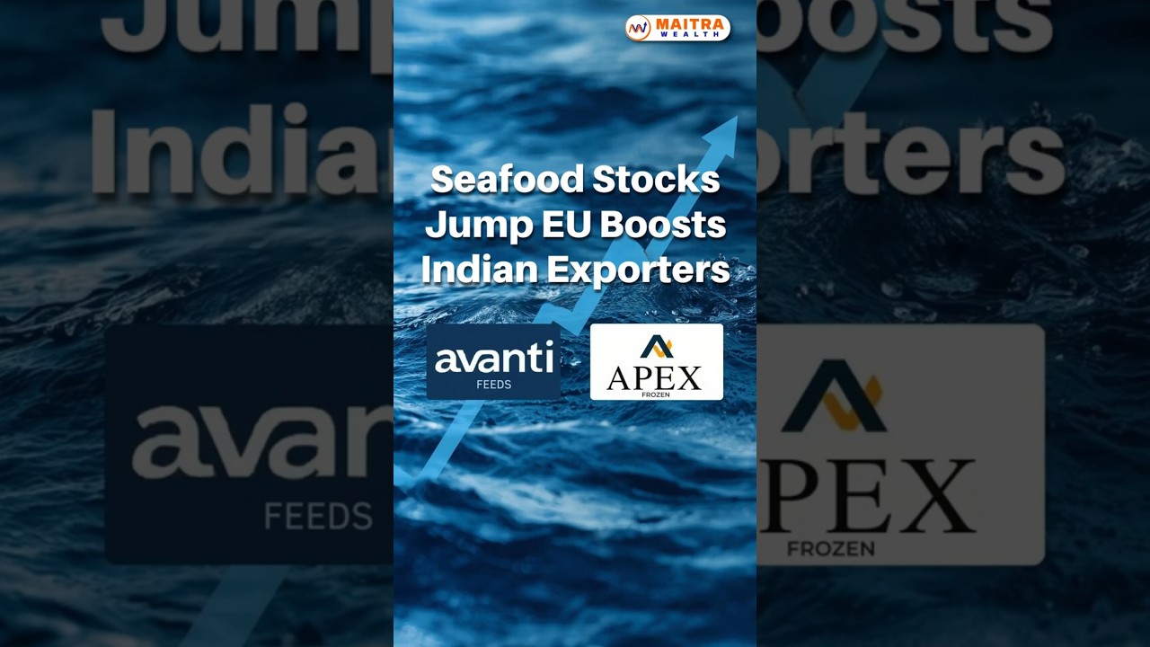 Seafood Stocks Jump: EU Boosts Indian Exporters (Avanti Feeds, Apex Frozen).