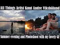 Beautiful Summer evening and Photoshoot with my lovely GF - All things Artist Knut Andre Vikshåland