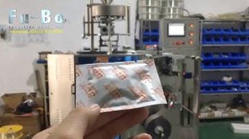 High quality 4 sides sealing sachet form filling sealing packaging machine (easy tearing)