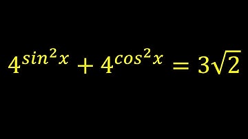 A Nice Trig Exponential Equation #maths
