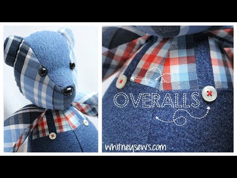 How to Sew a Memory Bear - Whitney Sews