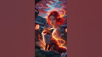 Kitsune Legend  #mythicalcreatures #mythology