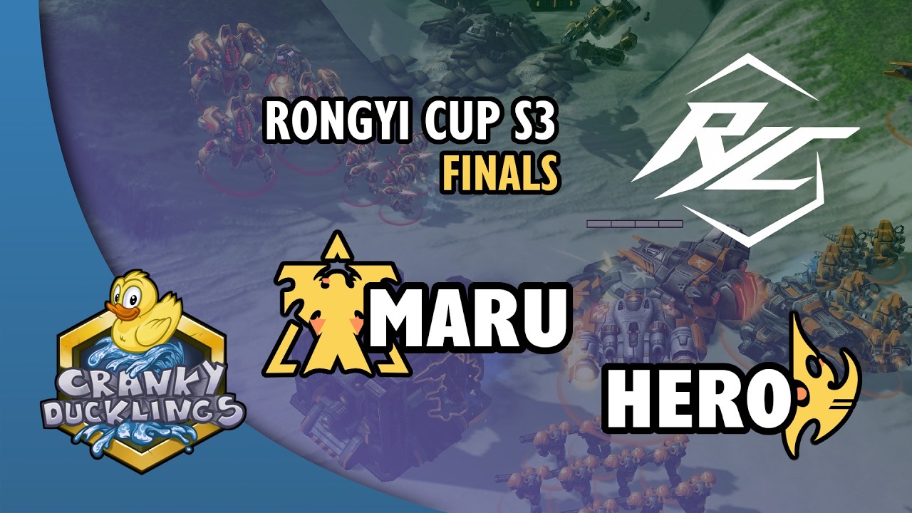 Maru vs herO - TvP | Rongyi Cup Season 3 - Playoffs Final Day | StarCraft 2 Tournament