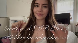 Birlikte hazırlanalım ASMR (makyaj, giyim, sohbet) 💕