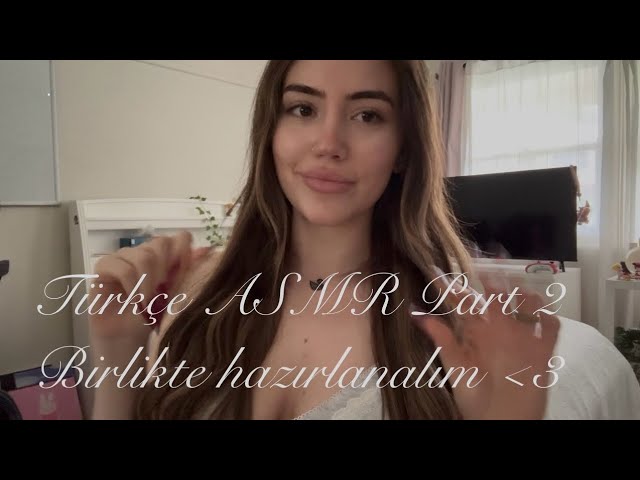 Birlikte hazırlanalım ASMR (makyaj, giyim, sohbet) 💕