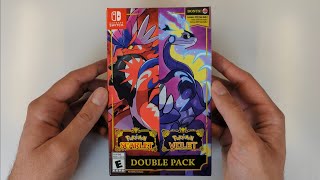 Pokémon Scarlet & Pokémon Violet Double Pack [Target] Switch SEALED CIB (2024) ASMR