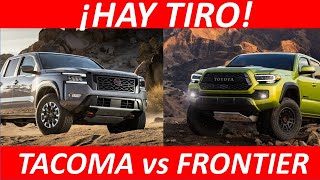 ¡HAY TIRO! TOYOTA TACOMA vs NISSAN FRONTIER V6