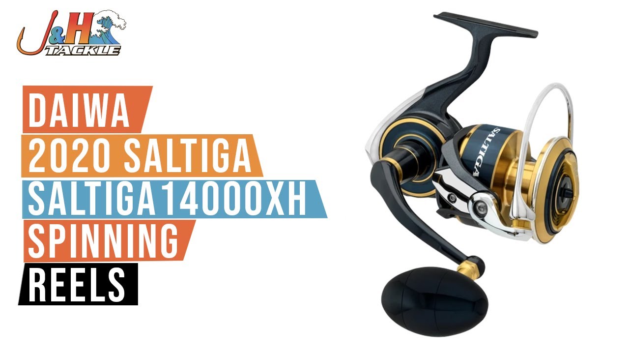 Daiwa 2020 Saltiga SALTIGA14000XH Spinning Reels | J&H Tackle
