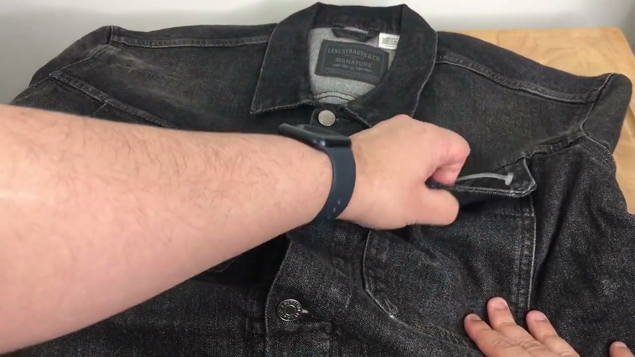 Распаковка/обзор мужской куртки-дальнобойщика Levi Strauss Signature