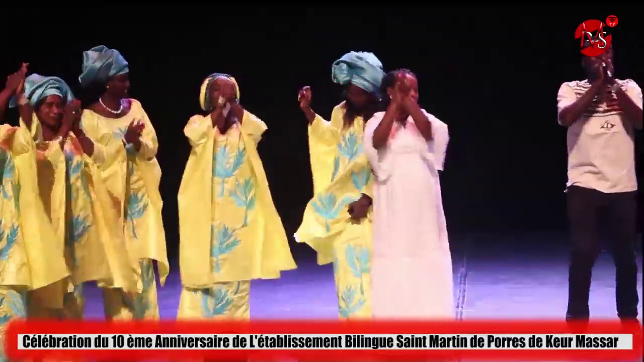 Célébration du 10ème Anniversaire de L'etablissement Bilingue Saint Martin De porres De keur Massar