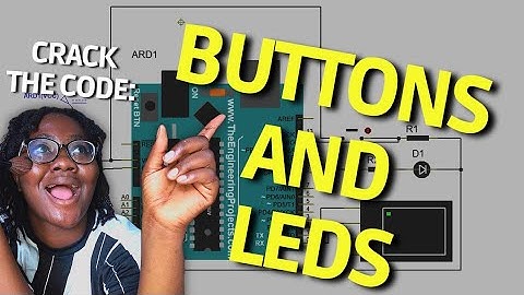 Connect  a push button with a LED in  simulation|| easy arduino project.