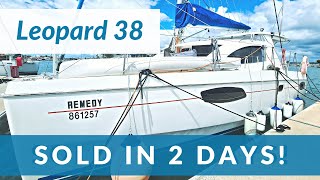 Walkthrough of 2010 Leopard 38 Sailing Catamaran