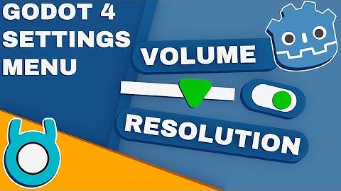 Godot 4 Settings Menu Tutorial