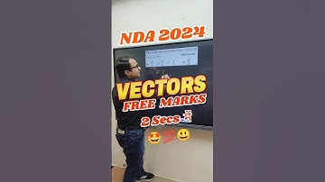 TRICK 🚨VECTORS 5 Secs 😯 #nda #maths