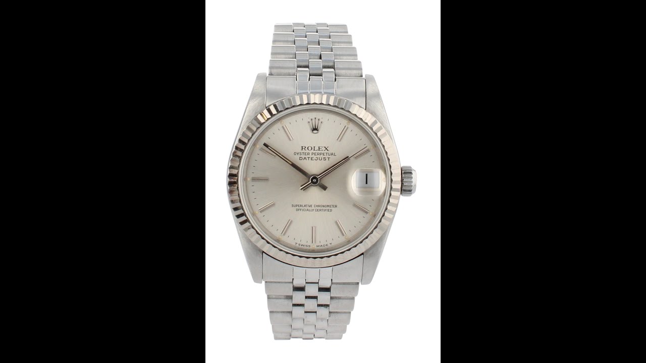 rolex-datejust-pre-owned-watch-ref-68274-youtube