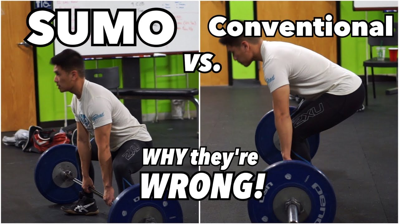 SUMO vs. CONVENTIONAL DEADLIFT Why they're WRONG! YouTube