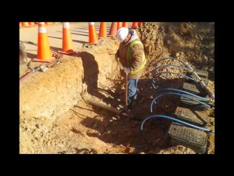 Harnett County Emergency Water line Job movie