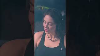 Sara Landry: Hard Techno Bass Drops &amp; Laser Show! #shorts