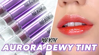 [SWATCH & REVIEW] AURORA DEWY TINT – MERZY – Little Tran