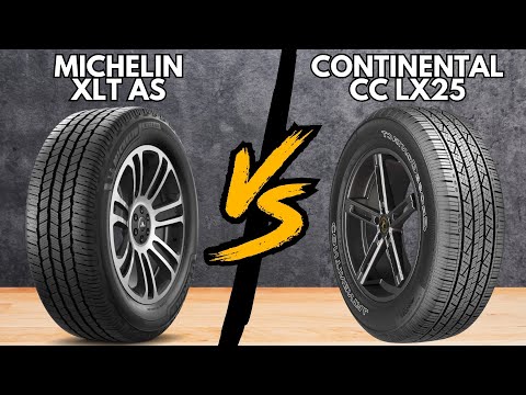 Video Michelin XLT AS vs Continental CrossContact LX25