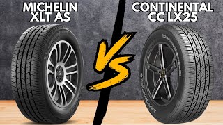 Michelin XLT AS vs Continental CrossContact LX25 Michelin XLT AS vs Continental CrossContact LX25