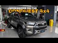 Impressions on the 2024 conquest 4x4 whats new