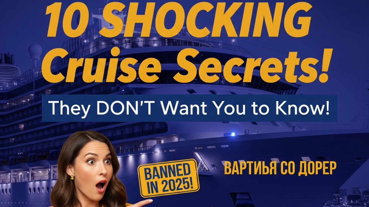 Cruise Ship Secrets 2025 What They’re HIDING From You!