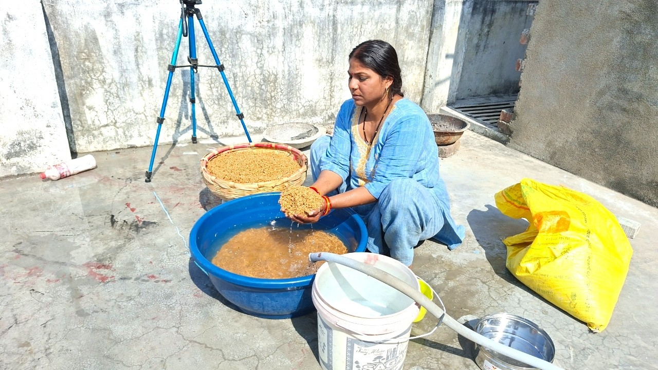 कुछ काम ऐसे होते हैं की पूरा दिन खा जाते हैं | होली की तैयारी अब शुरू होने लगी हैं, Abha Village ki