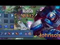 Johnson  full magic build insane damage /build Johnson tersakit/Johnson gameplay #mlbb #johnson