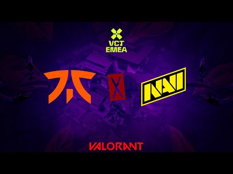 FNATIC vs NAVI Highlights VCT EMEA 2025 Kickoff