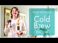 HARIO Cold Brew Coffee Recipe Matt Winton World Brewers Cup Champion 