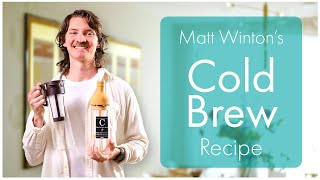 [HARIO]  Cold Brew Coffee Recipe - Matt Winton (World Brewers Cup Champion)