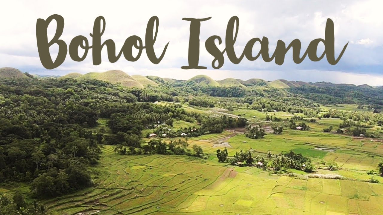 Bohol Island Philippines Chocolate Hills// Panglao Bay Beach// La