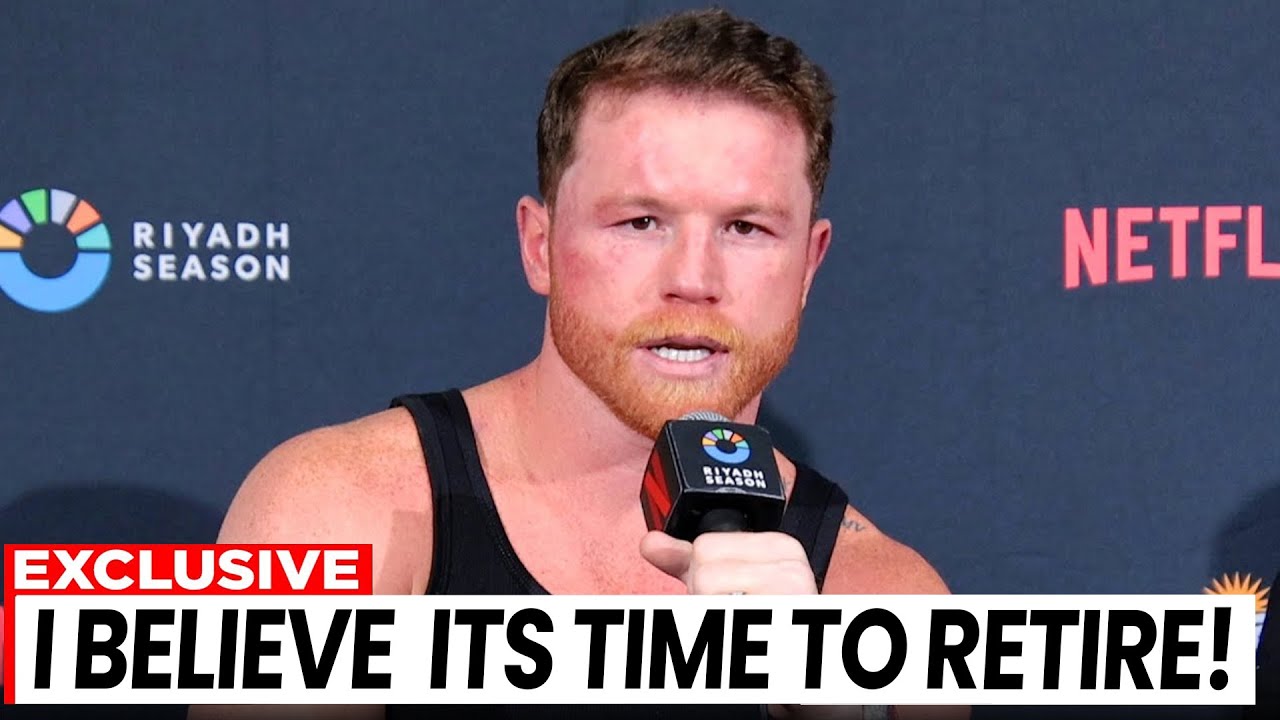 BREAKING: Canelo Alvarez Announces Retirement After Crawford Fight!