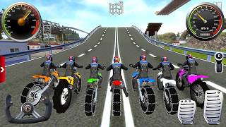 Impossible Motocross Dirt Bike Stunt Racer - Off-Road Racing Simulator 3D - Android GamePlay #2 screenshot 5