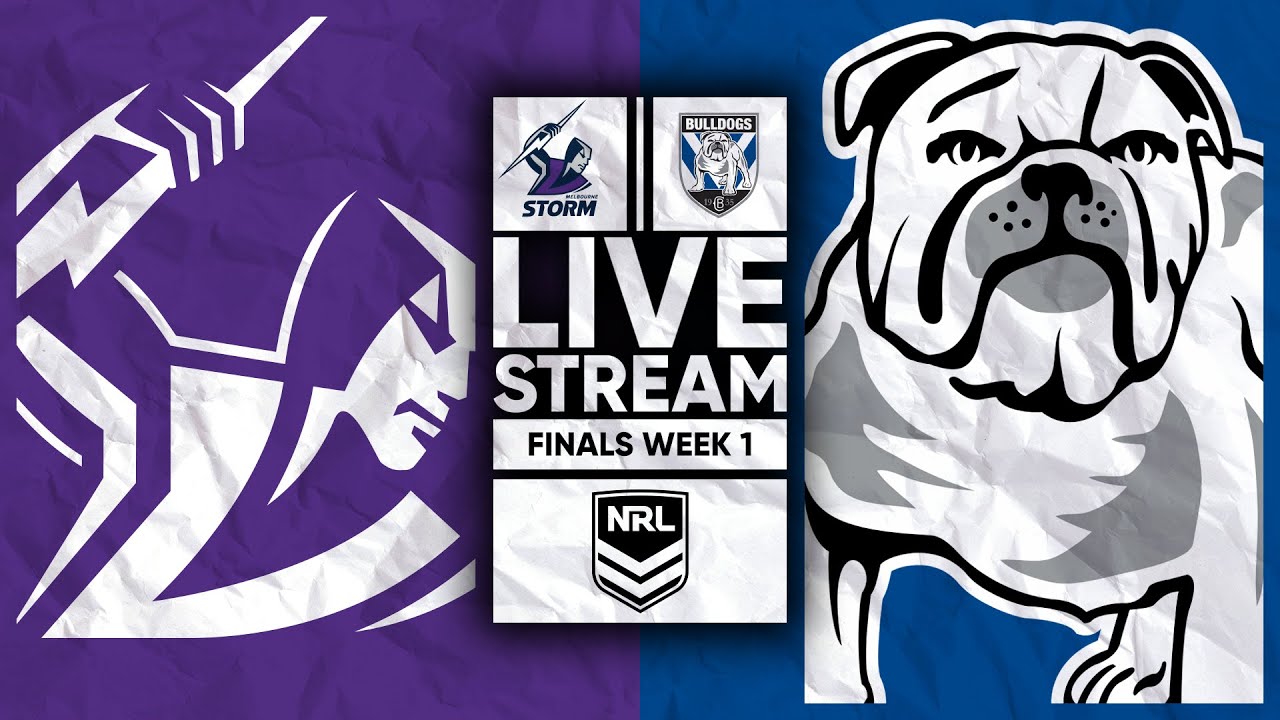 Melbourne Storm vs Canterbury Bulldogs LIVE STREAM | Finals Week 1 | NRL 2025