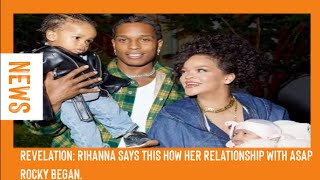 RIHANNA SAYS SHE WAS CAUTIOUS DATING ASAP ROCKY IN THE BEGINNING BECAUSE OF THIS BUT EVENTUALLY.....