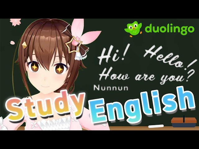 【Duolingo】English Study Stream!!【＃ときのそら生放送】のサムネイル