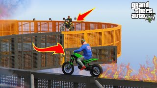 🔵 99.7333% CAN NOT COMPLETE THIS GTA 5 BIKE PARKOUR RACE