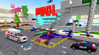 School Party Craft Helicopter Crash At The City Pool Emergency Crews Rush In