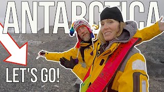 We Flew to Antarctica on a Last-Minute Deal! // Antarctic cruise, booked in Ushuaia, Argentina