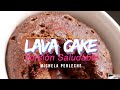 LAVA CAKE SALUDABLE Y FACIL | Michela Perleche