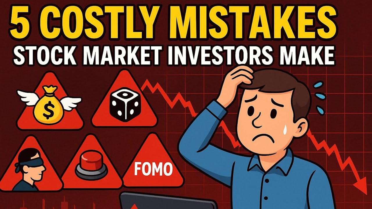 Top 5 common investing mistakes to avoid. - YouTube