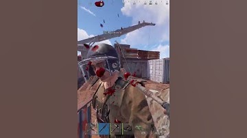 RUST - How are you not dead? #rust #noobrust #rustsolosurvival #shorts